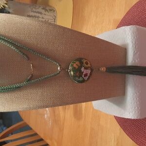 Womens cloisenne pendant